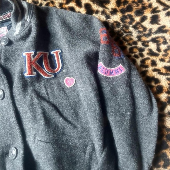 RARE pink Varsity Jacket - Picture 3 of 6